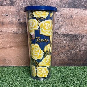 Starbucks Texas Yellow Rose 24oz Tumbler Ltd Edition 2019 No Straw